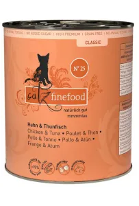 Catz Finefood Classic N.25 Kurczak i Tuńczyk puszka 800g