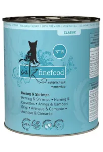 Catz Finefood Classic N.13 Śledź i Krewetki puszka 800g