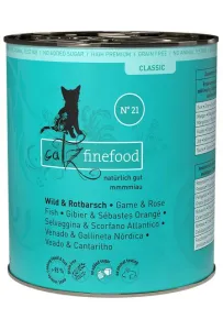 Catz Finefood Classic N.21 Dziczyzna i Karmazyn puszka 800g