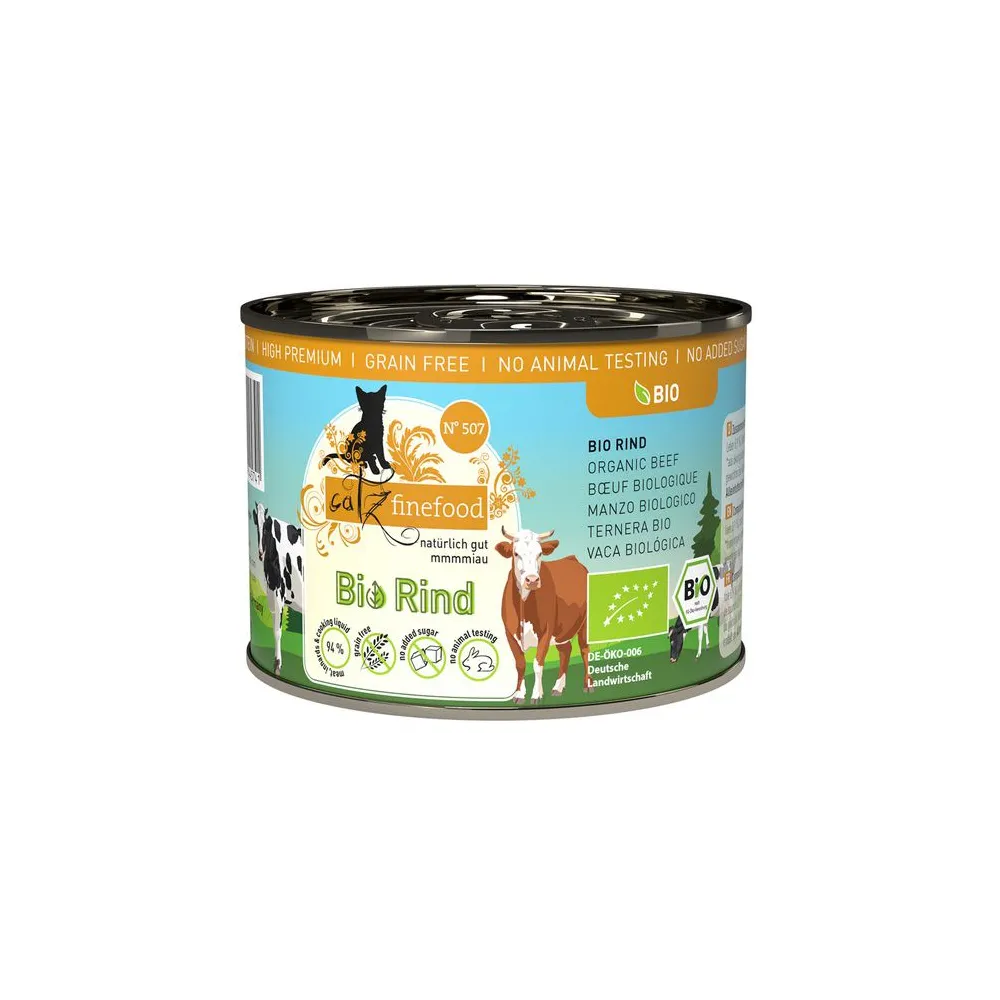 Catz Finefood Bio N.507 Wołowina puszka 200g