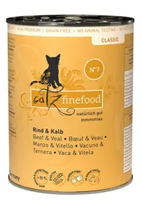 Catz Finefood Classic N.07 Wołowina i cielęcina puszka 400g