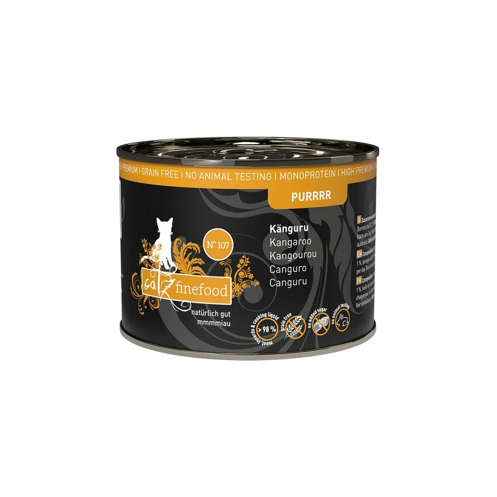 Catz Finefood Purrrr N.107 Kangur puszka 200g