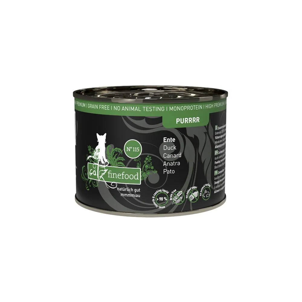 Catz Finefood Purrrr N.115 Kaczka puszka 200g