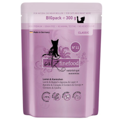 Catz Finefood Classic N.11 Jagnięcina i Królik saszetka 300g