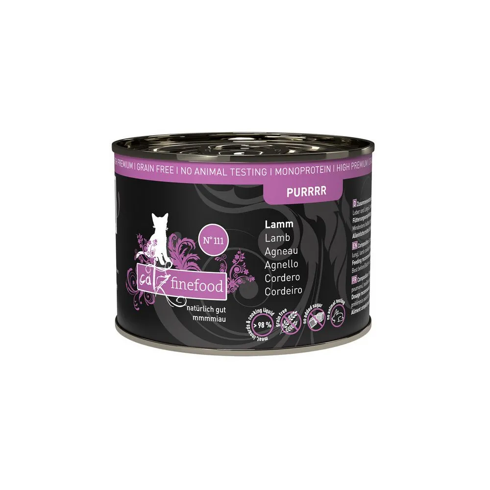 Catz Finefood Purrrr N.111 Jagnięcina puszka 200g