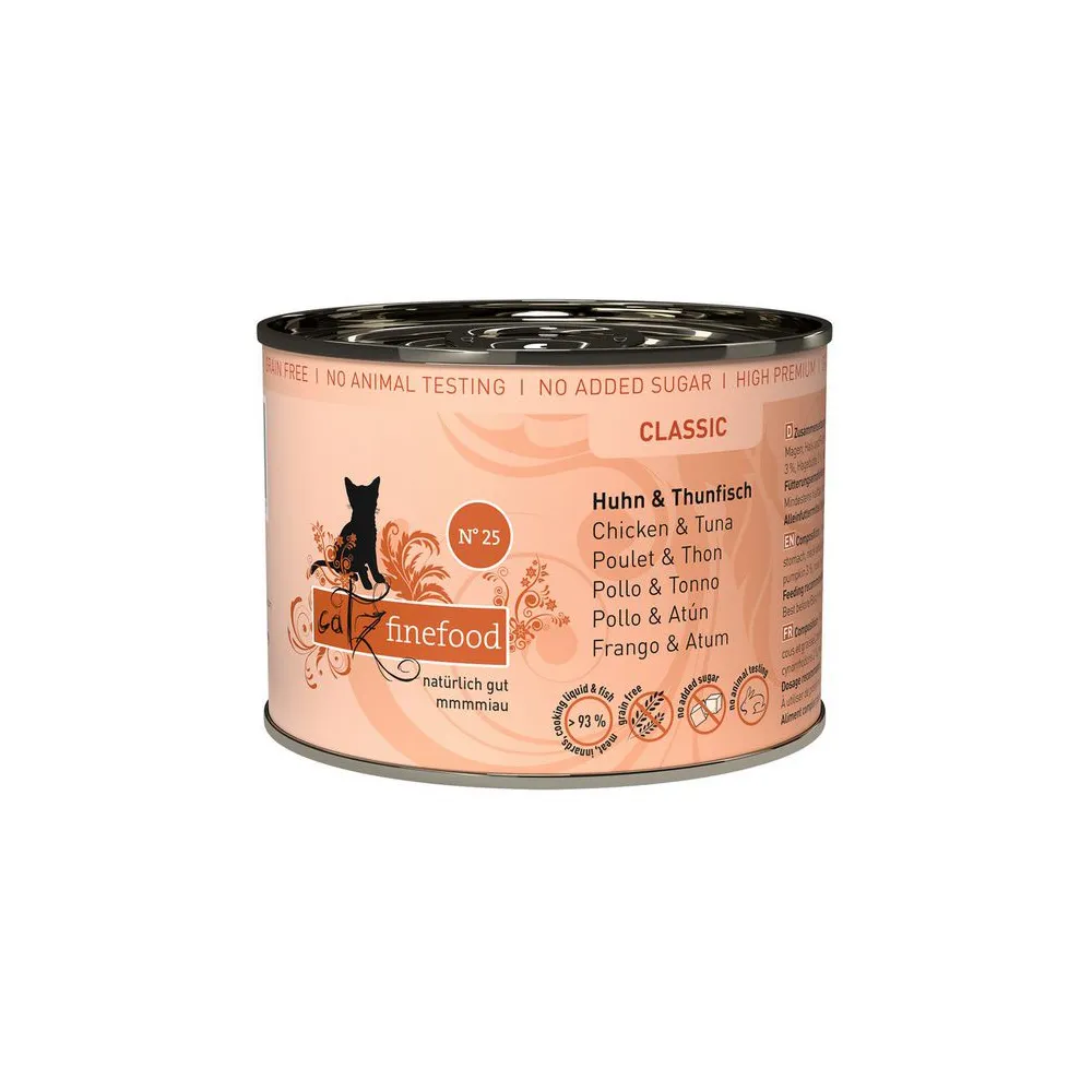 Catz Finefood Classic N.25 Kurczak i Tuńczyk puszka 200g