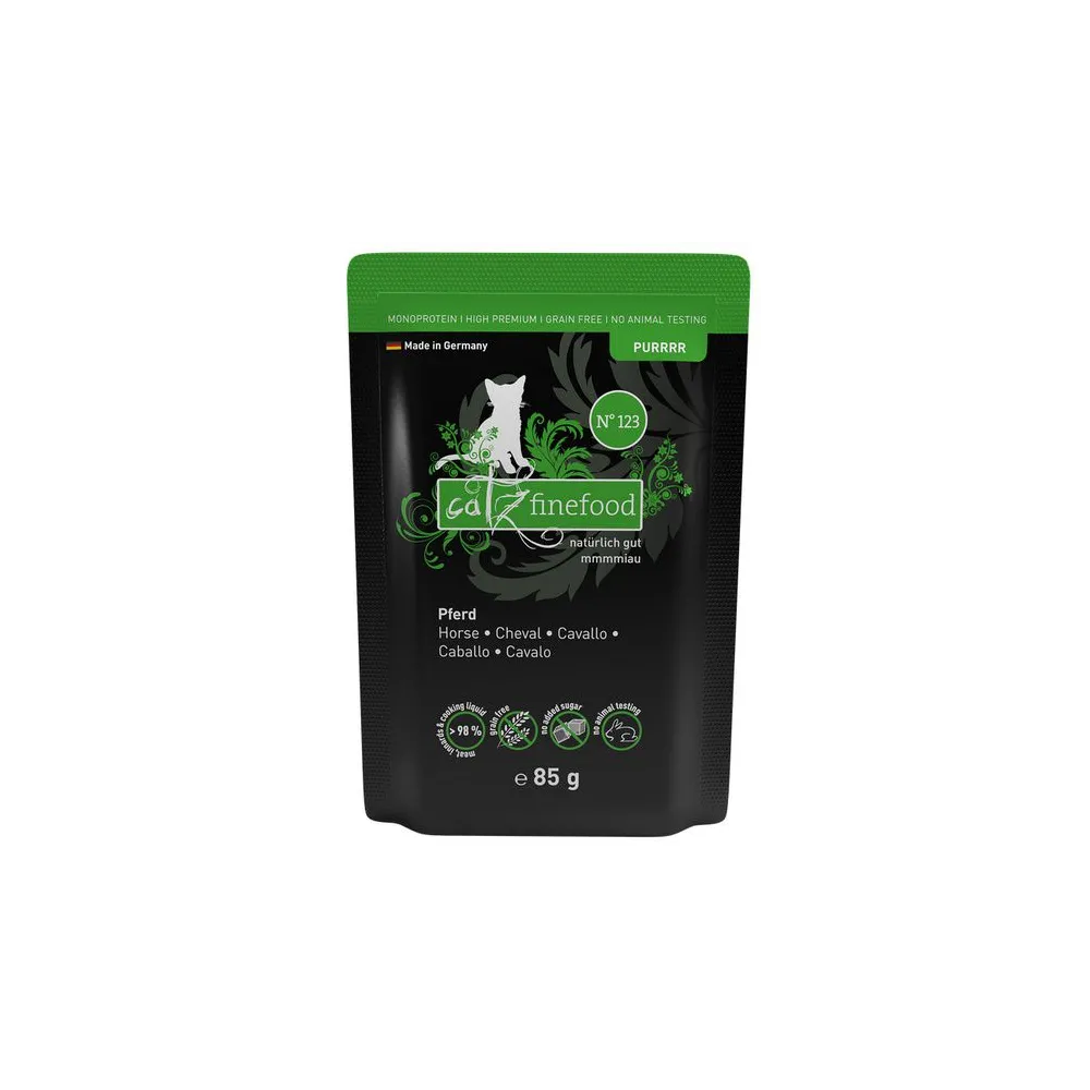 Catz Finefood Purrrr N.123 Konina saszetka 85g