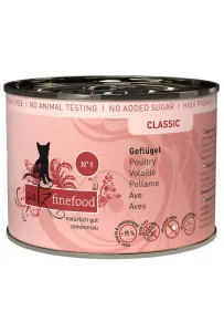 Catz Finefood Classic N.03 Drób puszka 200g