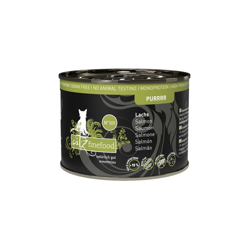 Catz Finefood Purrrr N.105 Łosoś puszka 190g