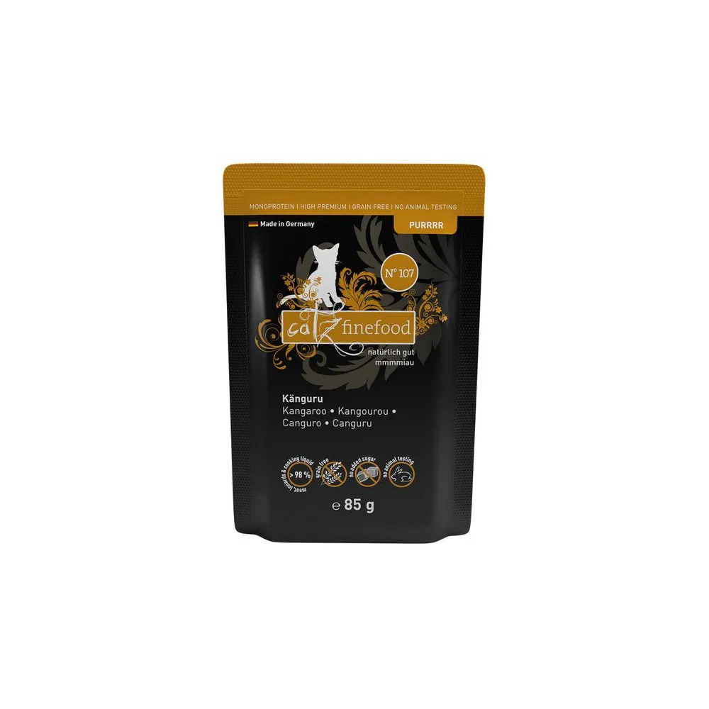 Catz Finefood Purrrr N.107 Kangur saszetka 85g