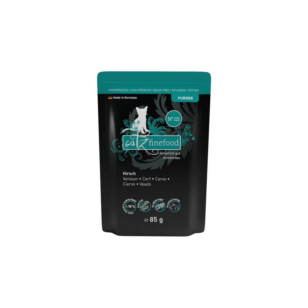 Catz Finefood Purrrr N.121 Jeleń saszetka 85g