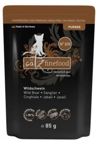Catz Finefood Purrrr N.109 Dzik saszetka 85g