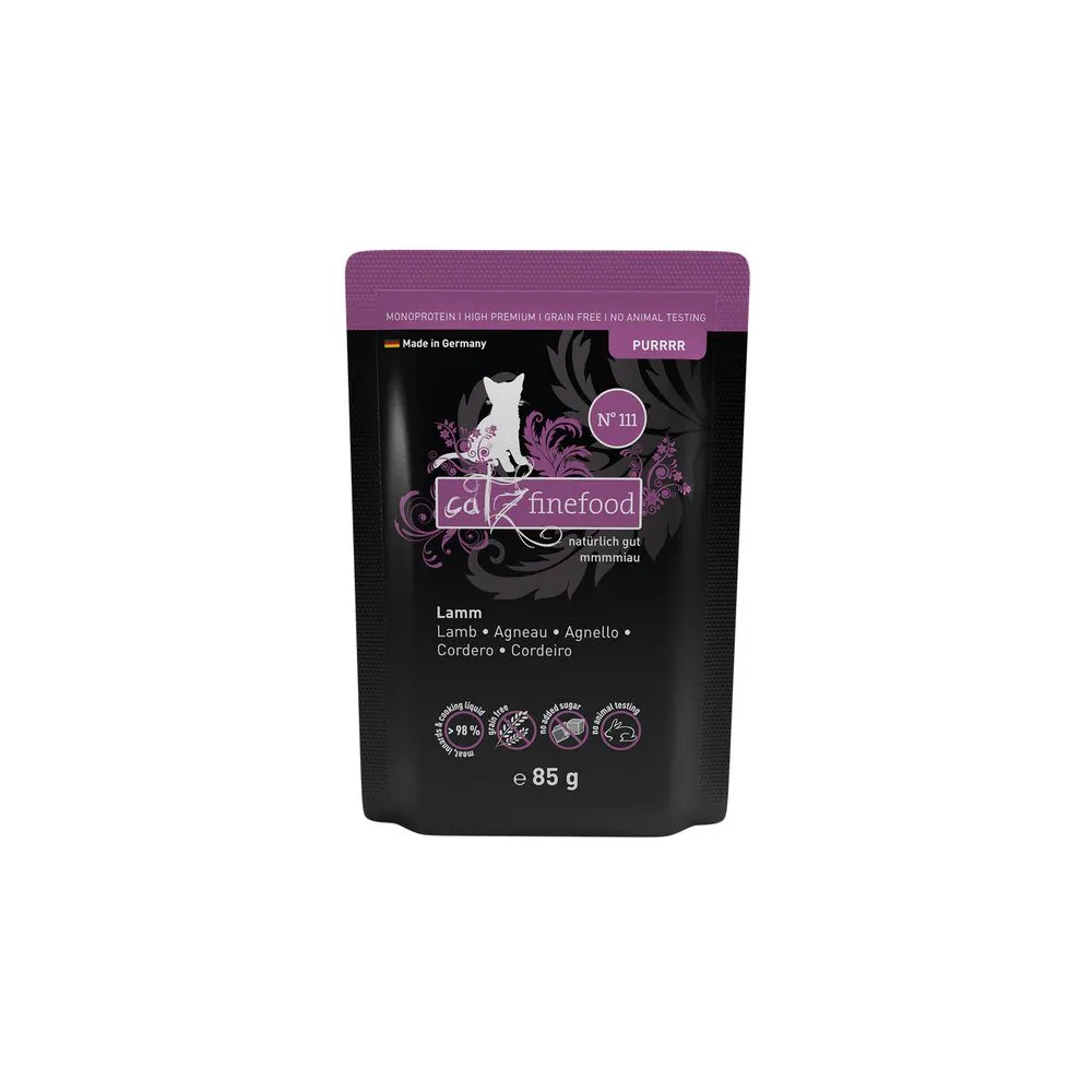 Catz Finefood Purrrr N.111 Jagnięcina saszetka 85g