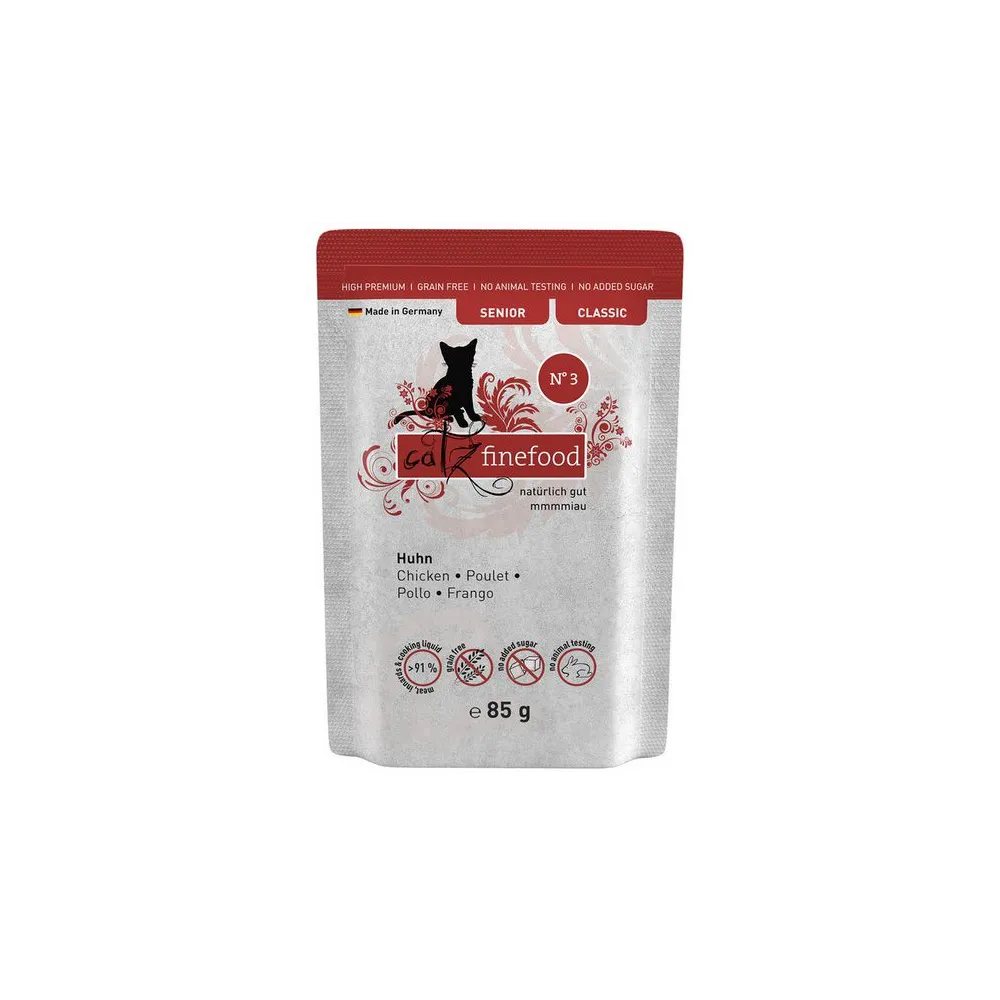 Catz Finefood Classic Senior N.03 Kurczak saszetka 85g