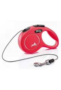 Flexi New Classic Smycz linka XS 3m czerwona [FL-2405]
