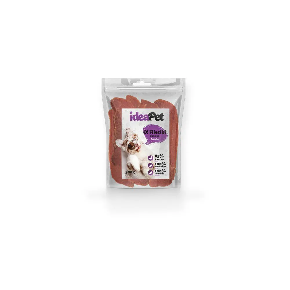 Ideapet 500G Fileciki Z Kaczką