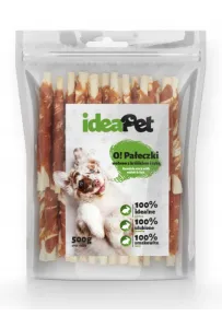 Ideapet 500G Pałeczki Wołowe Z Królikiem  I Rybą