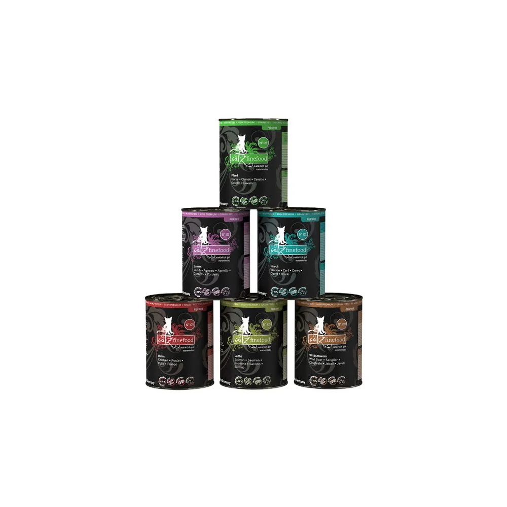 Catz Finefood Purrrr Collection II puszki multipack 6x375/400g