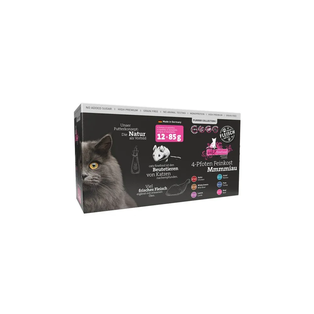 Catz Finefood Purrrr Collection I saszetki multipack 12x85g
