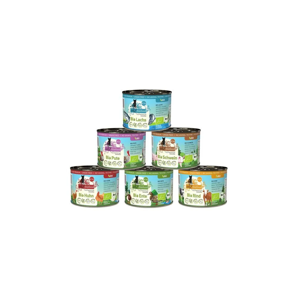 Catz Finefood Bio Multipack I N.503-513 puszki 6x200g