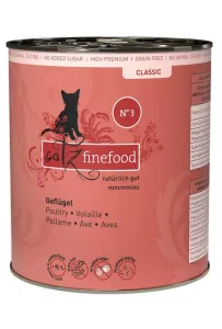 Catz Finefood Classic N.03 Drób puszka 800g