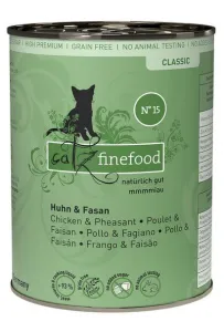 Catz Finefood Classic N.15 Kurczak i Bażant puszka 400g
