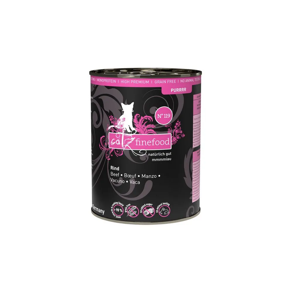 Catz Finefood Purrrr N.119 Wołowina puszka 400g