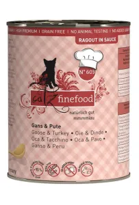 Catz Finefood Ragout N.603 Gęś i Indyk puszka 380g