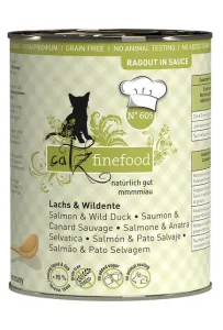 Catz Finefood Ragout N.605 Łosoś i Dzika Kaczka puszka 380g