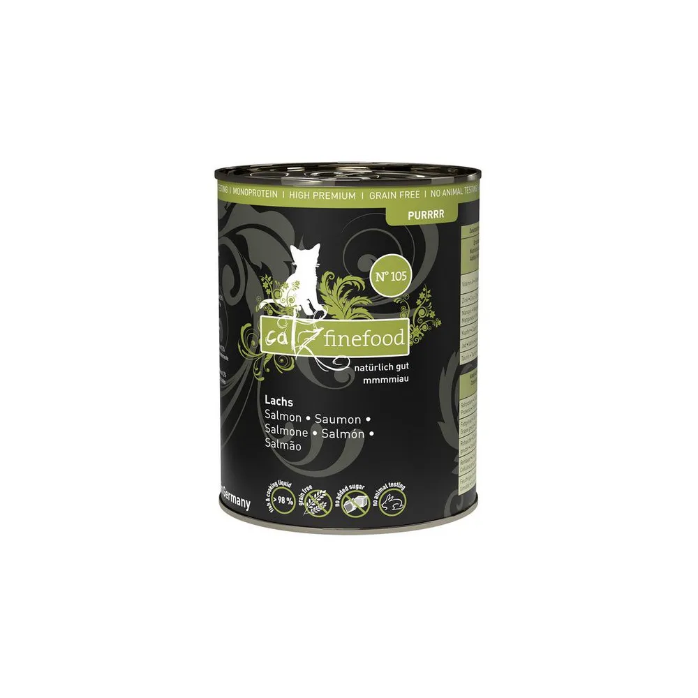 Catz Finefood Purrrr N.105 Łosoś puszka 375g