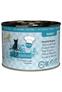 Catz Finefood Ragout N.613 Kurczak i Omułek puszka 190g