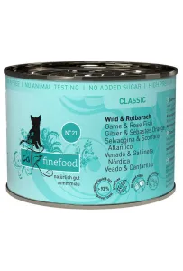 Catz Finefood Classic N.21 Dziczyzna i Karmazyn puszka 200g