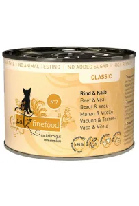 Catz Finefood Classic N.07 Wołowina i cielęcina puszka 200g