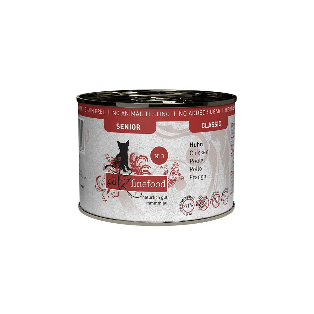 Catz Finefood Classic Senior N.03 Kurczak puszka 200g