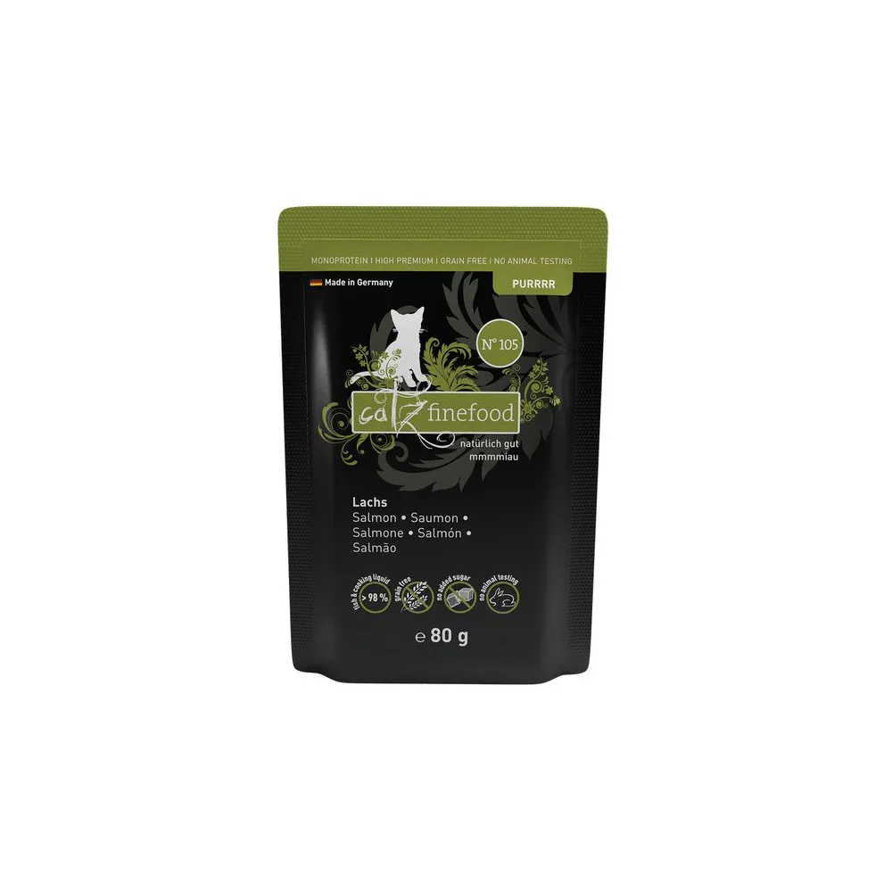 Catz Finefood Purrrr N.105 Łosoś saszetka 80g