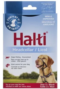 Halti Kantarek - obroża uzdowa rozmiar 3 czarna