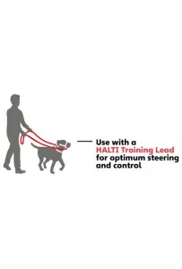 Halti Kantarek - obroża uzdowa rozmiar 3 czarna