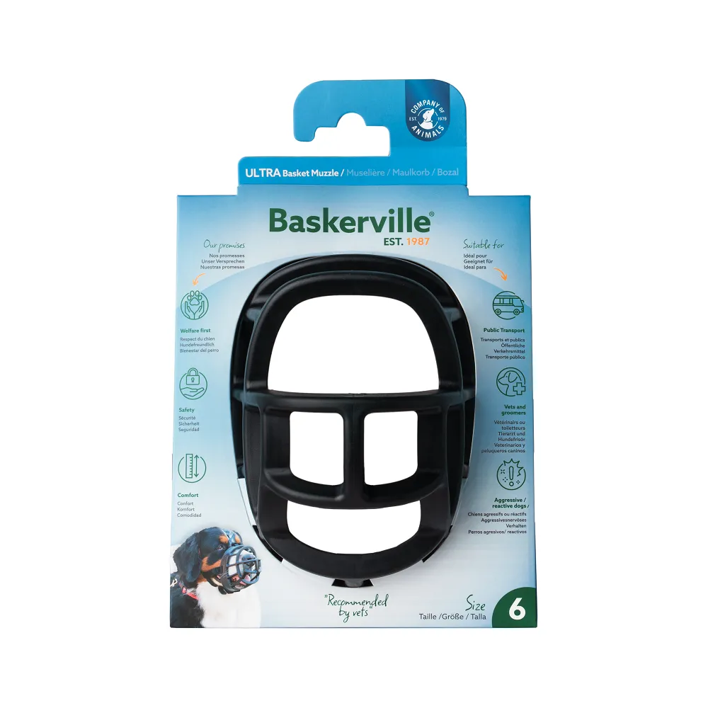 BASKERVILLE ULTRA 6 CZARNY NOWY