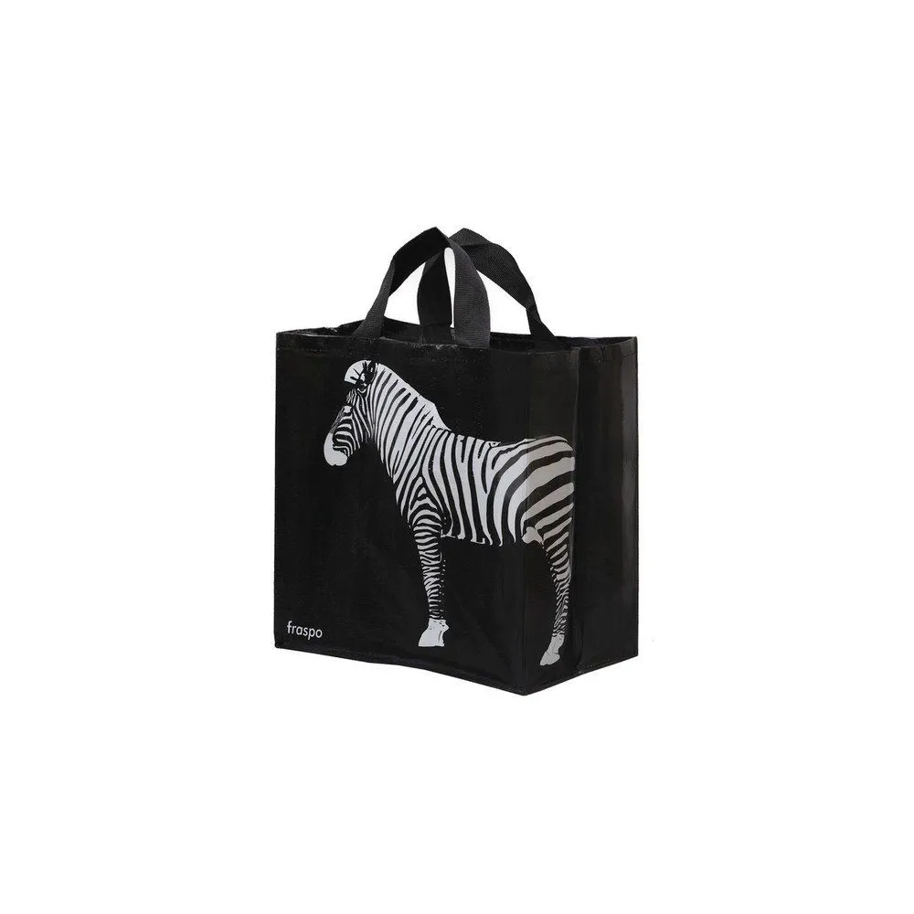 Torba Animals 24L zebra czarna
