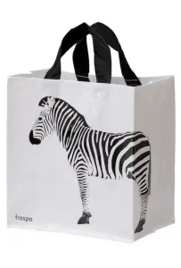 Torba Animals 24L zebra biała