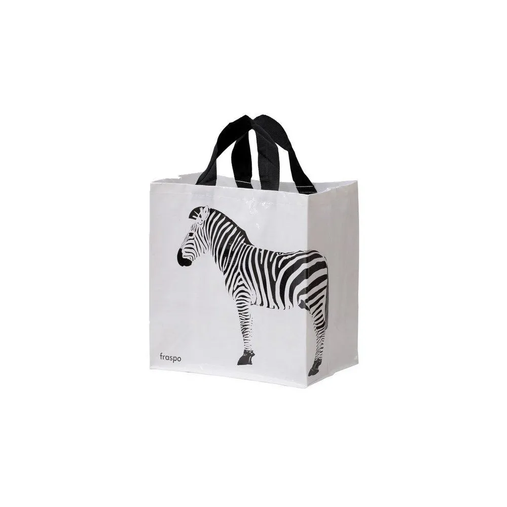 Torba Animals 24L zebra biała