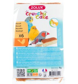 Zolux Crunchy Cake jabłko/banan 6szt