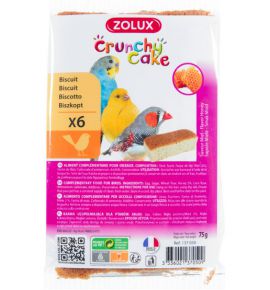 Zolux Crunchy Cake miód 6szt