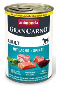 Animonda GranCarno Original Adult Lachs Spinat Łosoś + Szpinak puszka 400g