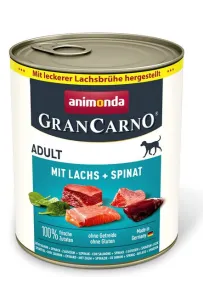 Animonda GranCarno Original Adult Lachs Spinat Łosoś + Szpinak puszka 800g
