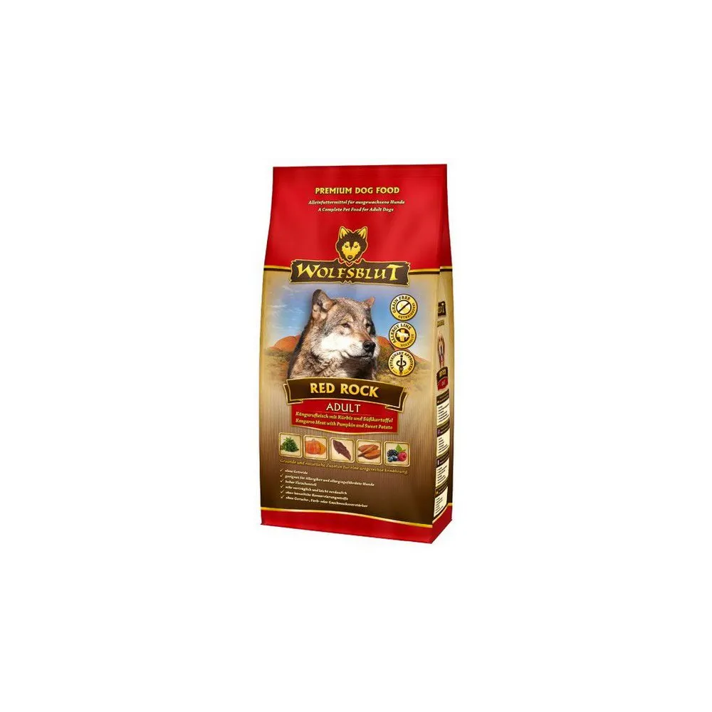 Wolfsblut Dog Red Rock kangur i bataty 2kg