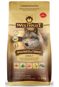 Wolfsblut Dog Wild Duck & Turkey kaczka, indyk i bataty 2kg