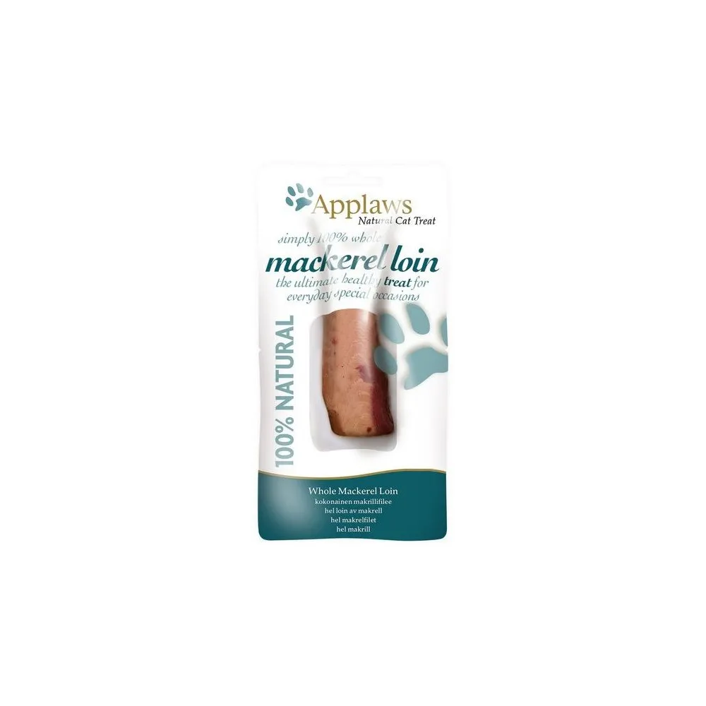 Applaws Natural Cat Loin Suszona polędwica z makreli 30g
