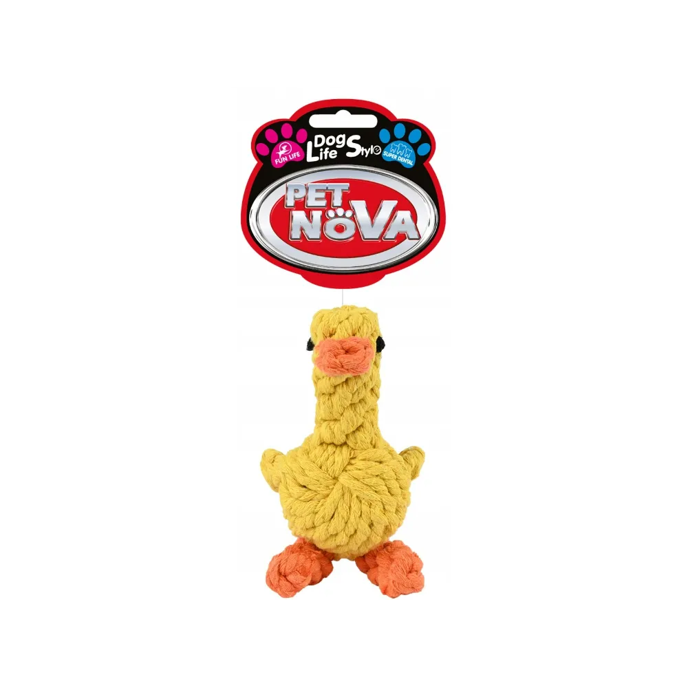 Pet Nova Zabawka Kaczka Ze Sznura   /8