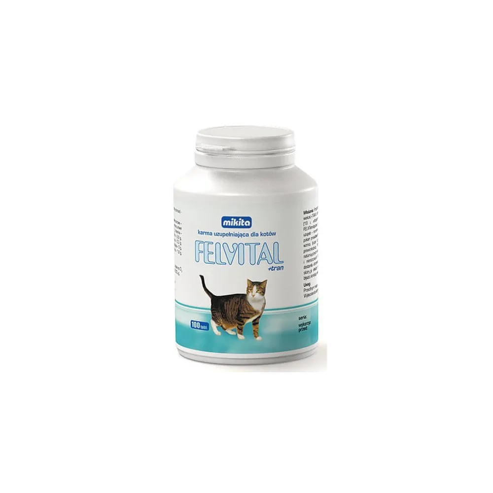 Mikita Felvital + Tran 100 tabletek